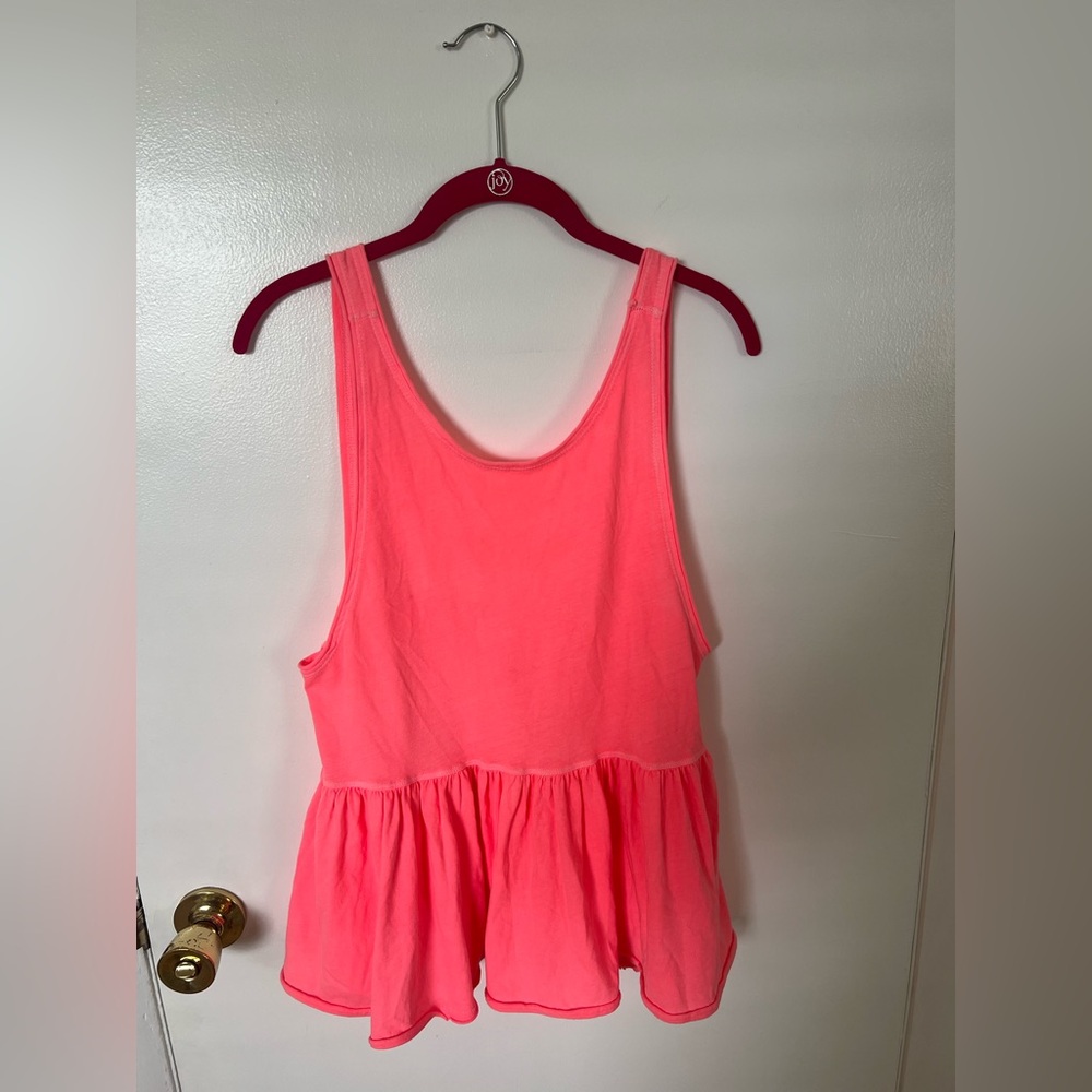 We The Free Bright Pink Tank Top